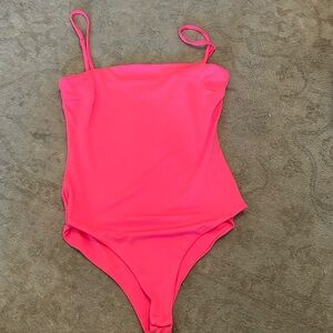 Neon Pink Bodysuit